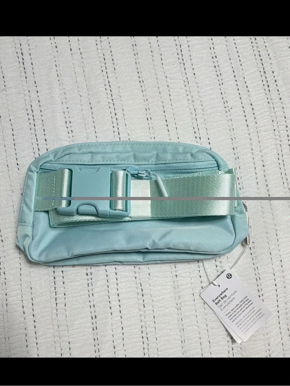 lululemon athletica Light Blue Cosmetic Pouch